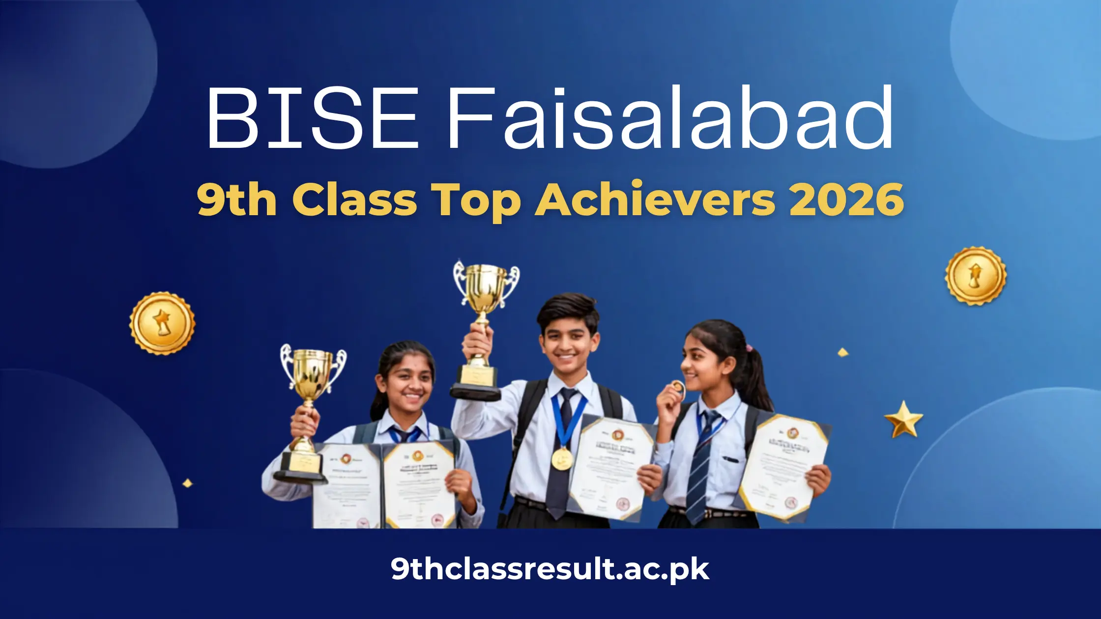 BISE FAISALABAD 9TH CLASS POSITION HOLDERS 2026